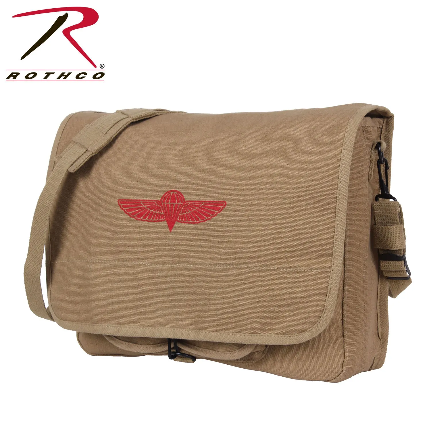 Bag Versatile product line Canvas Messenger Rothco Low-cost Paratrooper