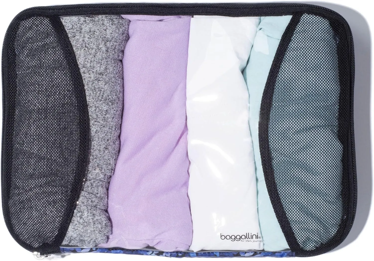 Baggallini Compression Cube 3-piece set - Lightweight Compression Packing Cubes for Travel
