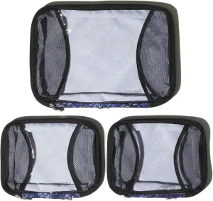 Baggallini Compression Cube 3-piece set - Lightweight Compression Packing Cubes for Travel