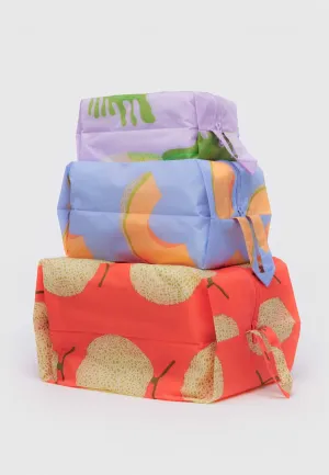 Baggu 3D Zip Set Japanese Produce