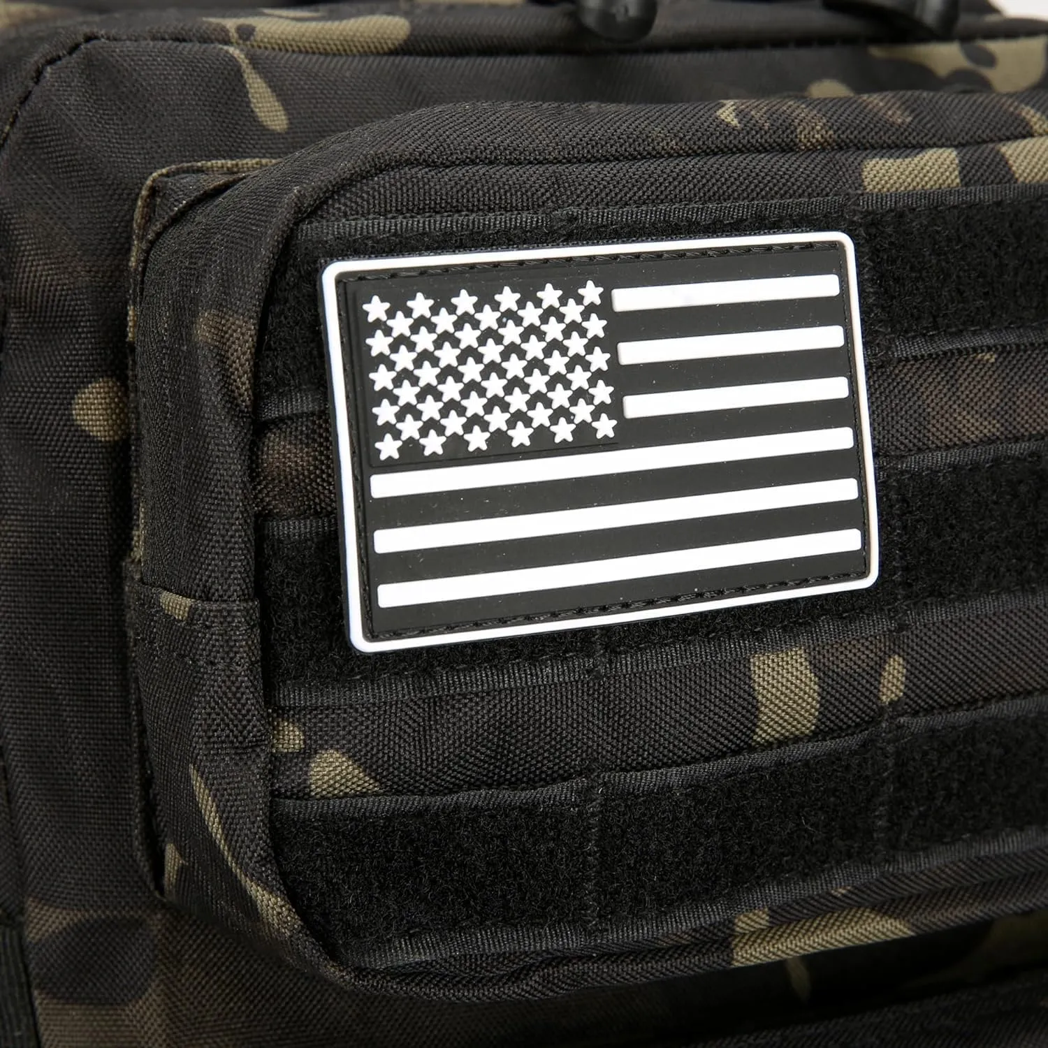 BAIXINGBAGS 45L Tactical Backpack Waterproof Military Backpack for Men Tactical Operations Highland Tactical Assault Backpack (Camo_45L)