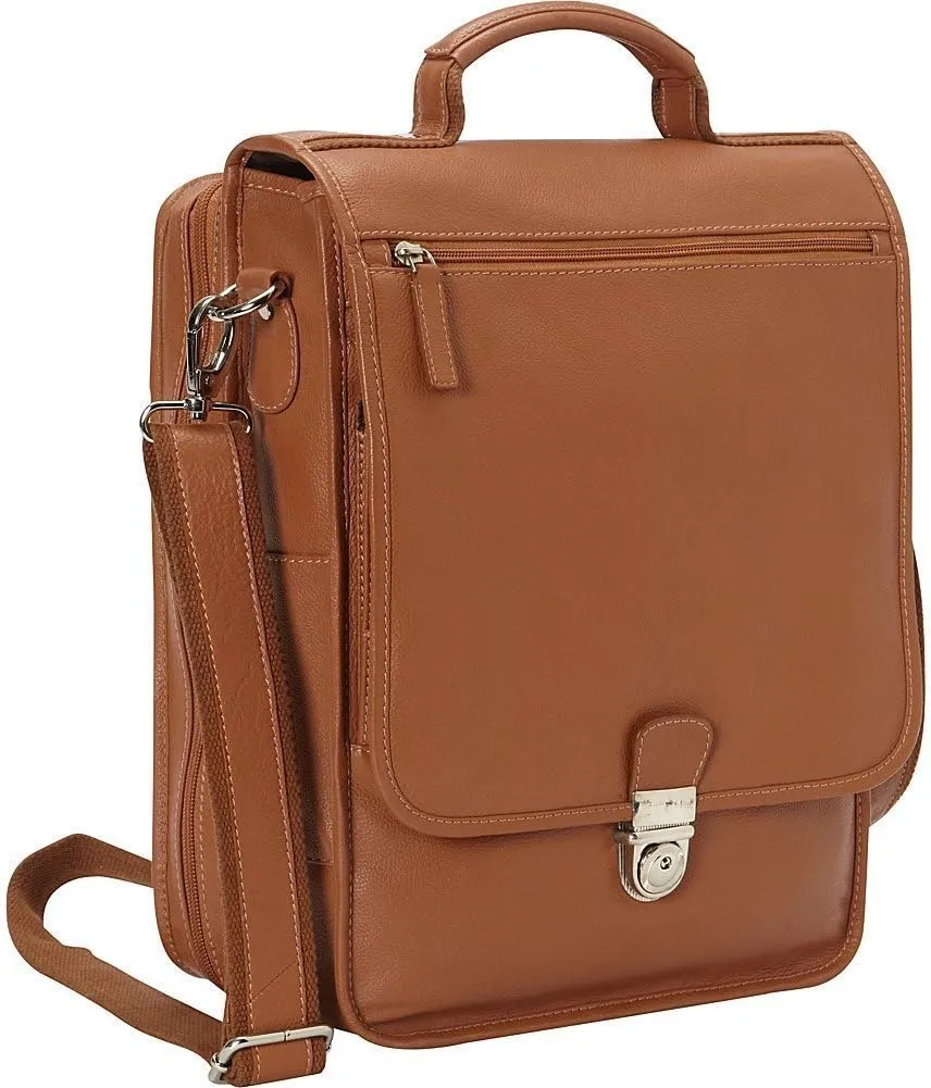 Bellino The Reporter Briefcase (Tan)