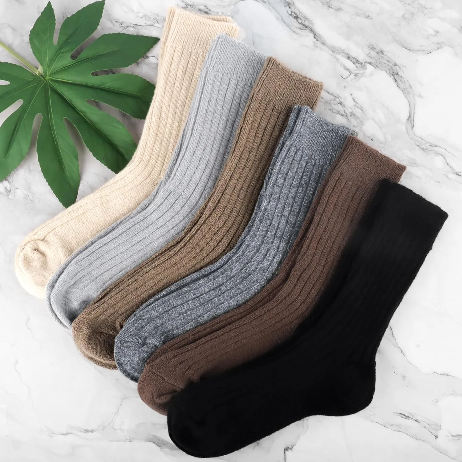 Belloxis Alpaca Socks - Women's Wool Thermal Winter Warm Socks