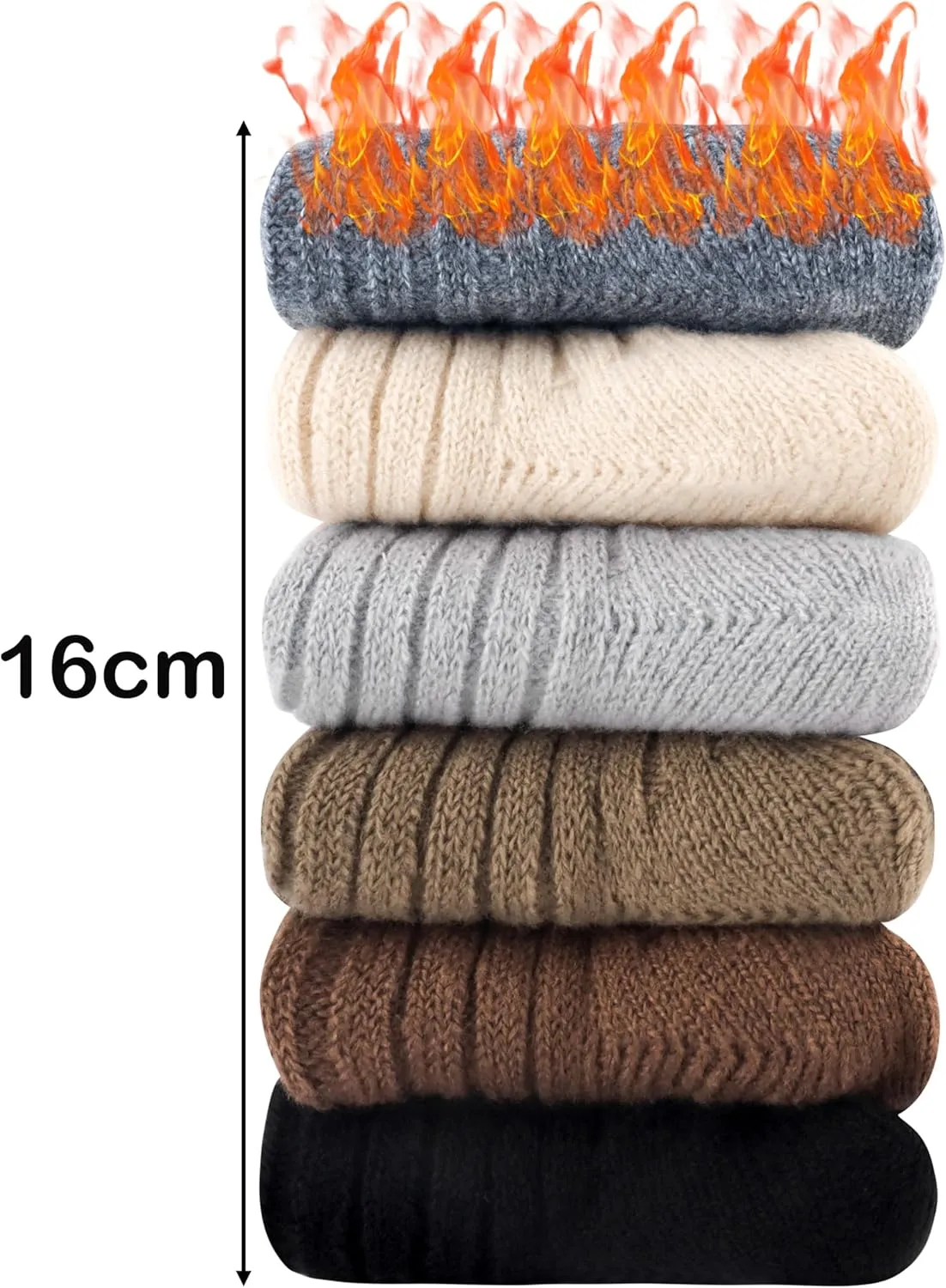 Belloxis Alpaca Socks - Women's Wool Thermal Winter Warm Socks
