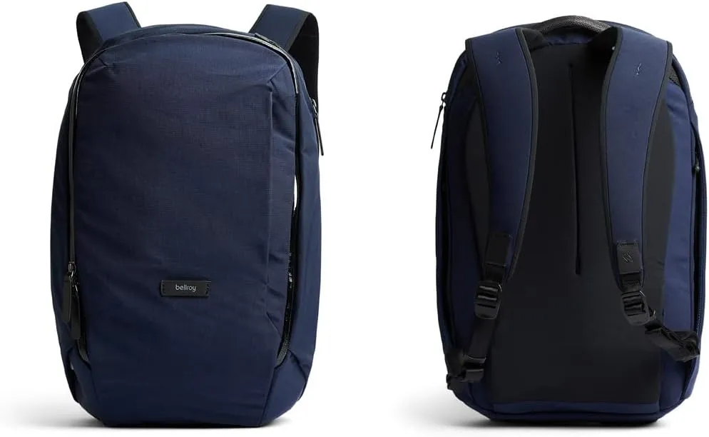 Bellroy Transit Workpack (20 liters, laptops up to 16”, tech accessories, gym gear, shoes, water bottle, daily essentials) - Nightsky