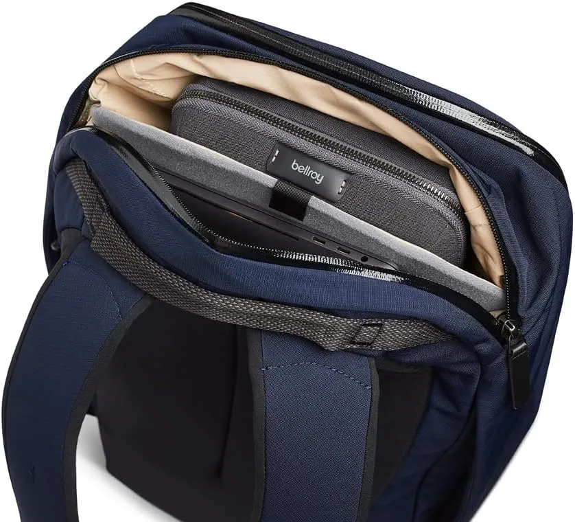 Bellroy Transit Workpack (20 liters, laptops up to 16”, tech accessories, gym gear, shoes, water bottle, daily essentials) - Nightsky