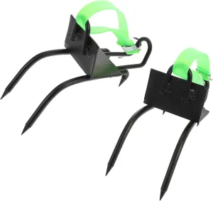 BESPORTBLE 1Pair Multi Use Climbing Spikes Set Skid Tree Climbing Gear for Electricians Lightweight and Durable for Utility Poles Trees Vertical Surfaces Climbing Tool