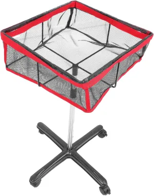 BESPORTBLE 1pc Versatile Table Tennis Training Tool Multi- Collector for Players Easy to Move Rollers Materials for Skill Development and Reaction Practice