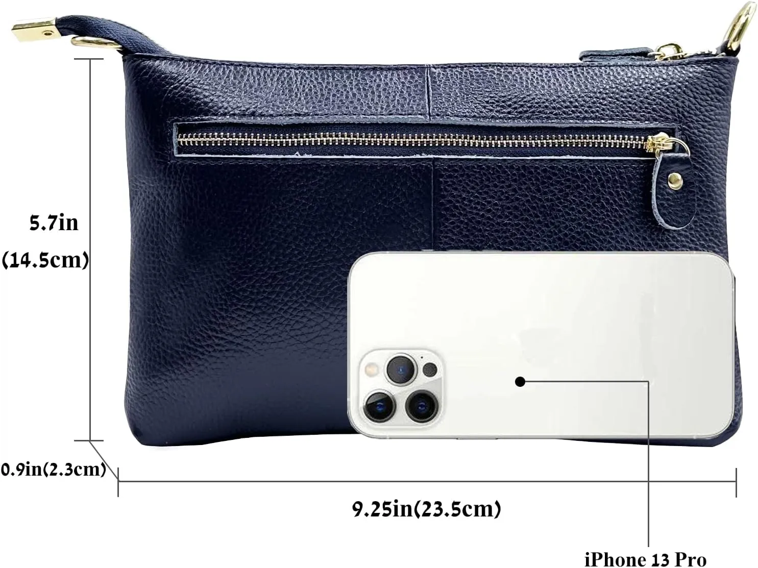 Beurlike Leather Wristlet Wallet Clutch Purses For Women Small Crossbody Phone Bags