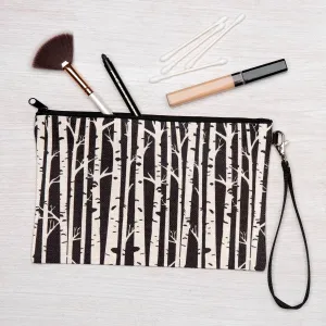 Birch Trees Zipper Pouch - large