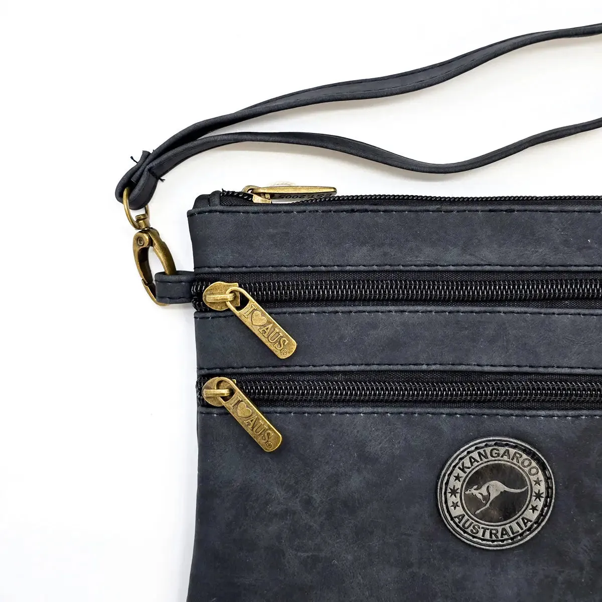 Black Clutch SuedeTravel Bag