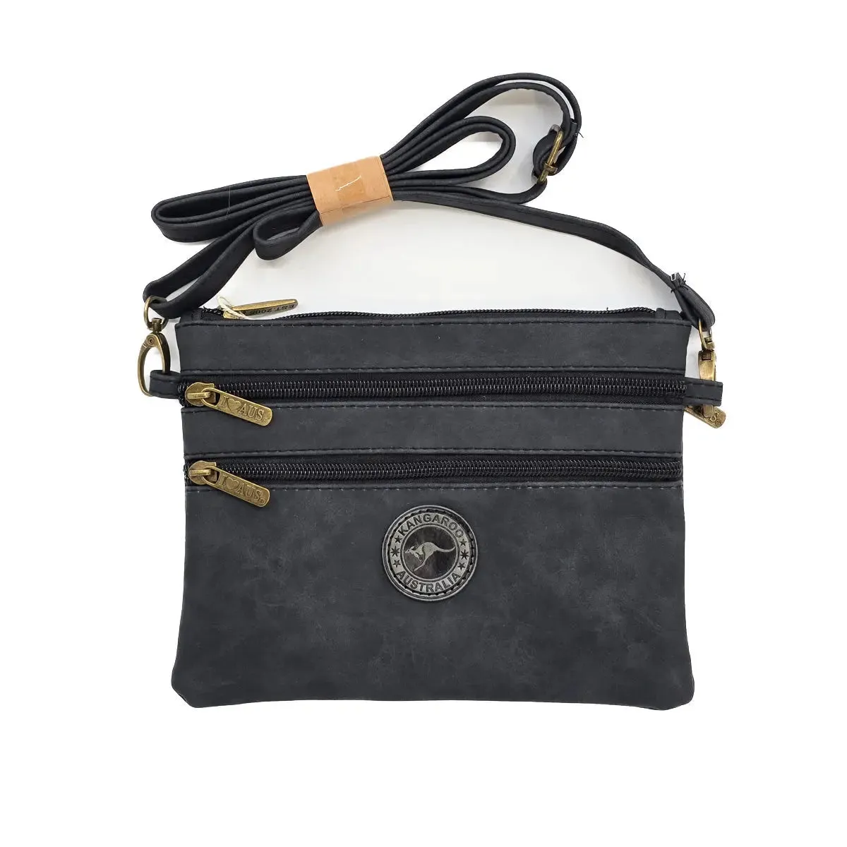Black Clutch SuedeTravel Bag