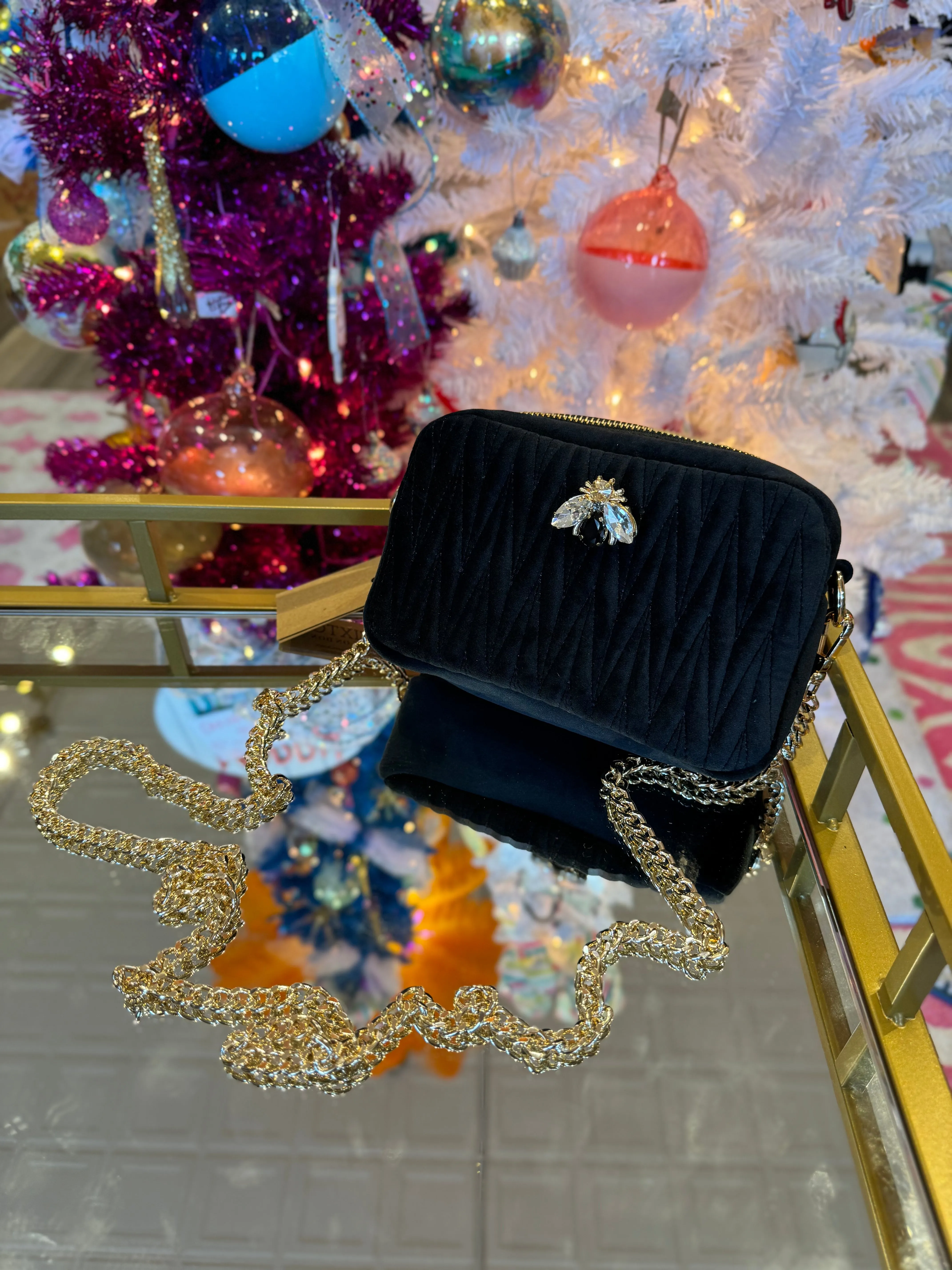 Black Velvet Rivington Purse
