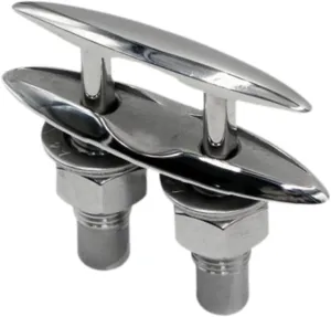 Boat Pull up Flush Mount Cleats Retractable Heavy Duty for Pontoons Utility Boats Marine Rope Cleat Marine Dock Deck Cleat