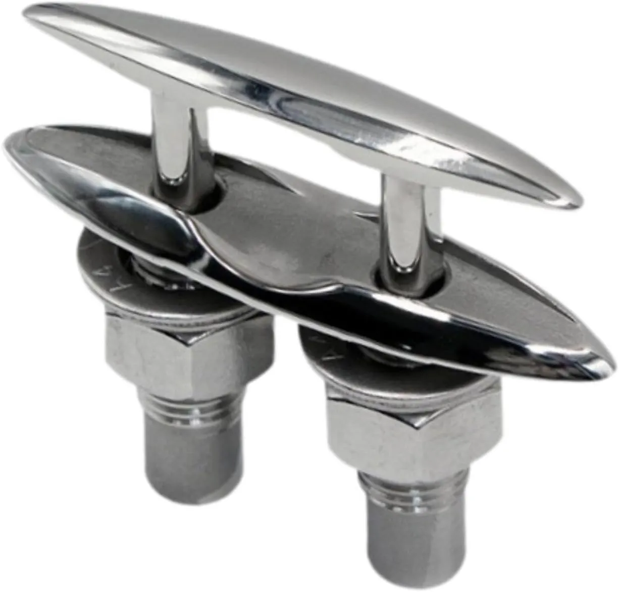 Boat Pull up Flush Mount Cleats Retractable Heavy Duty for Pontoons Utility Boats Marine Rope Cleat Marine Dock Deck Cleat