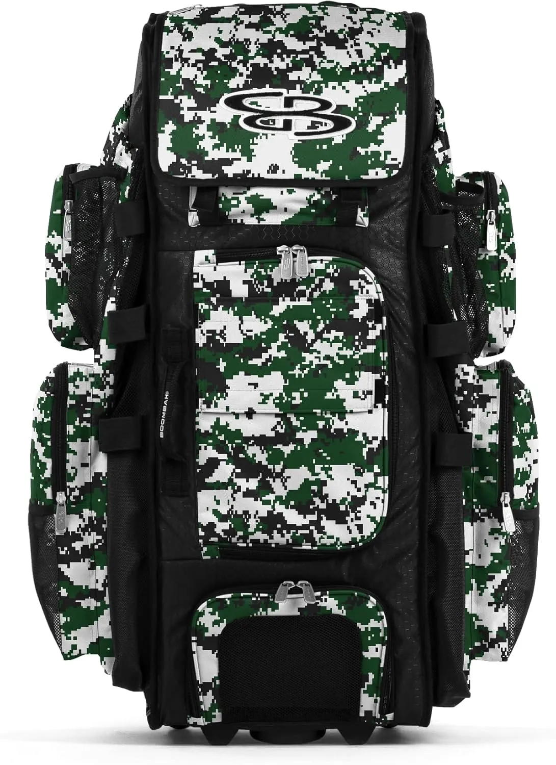 Boombah Superpack XL Digital Camo Rolling Bat Bag - 36" x 16" x 23.5" - Multiple Colors - Wheeled Version