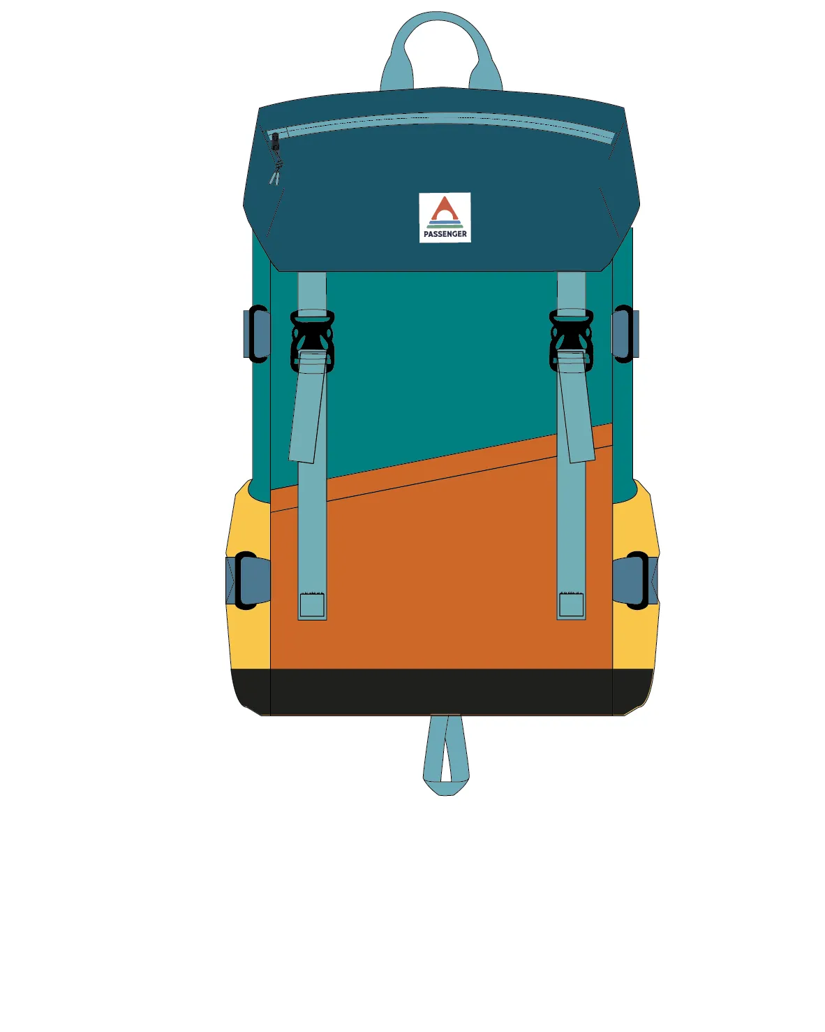 Boondocker Recycled 18L Backpack - Multi Colour