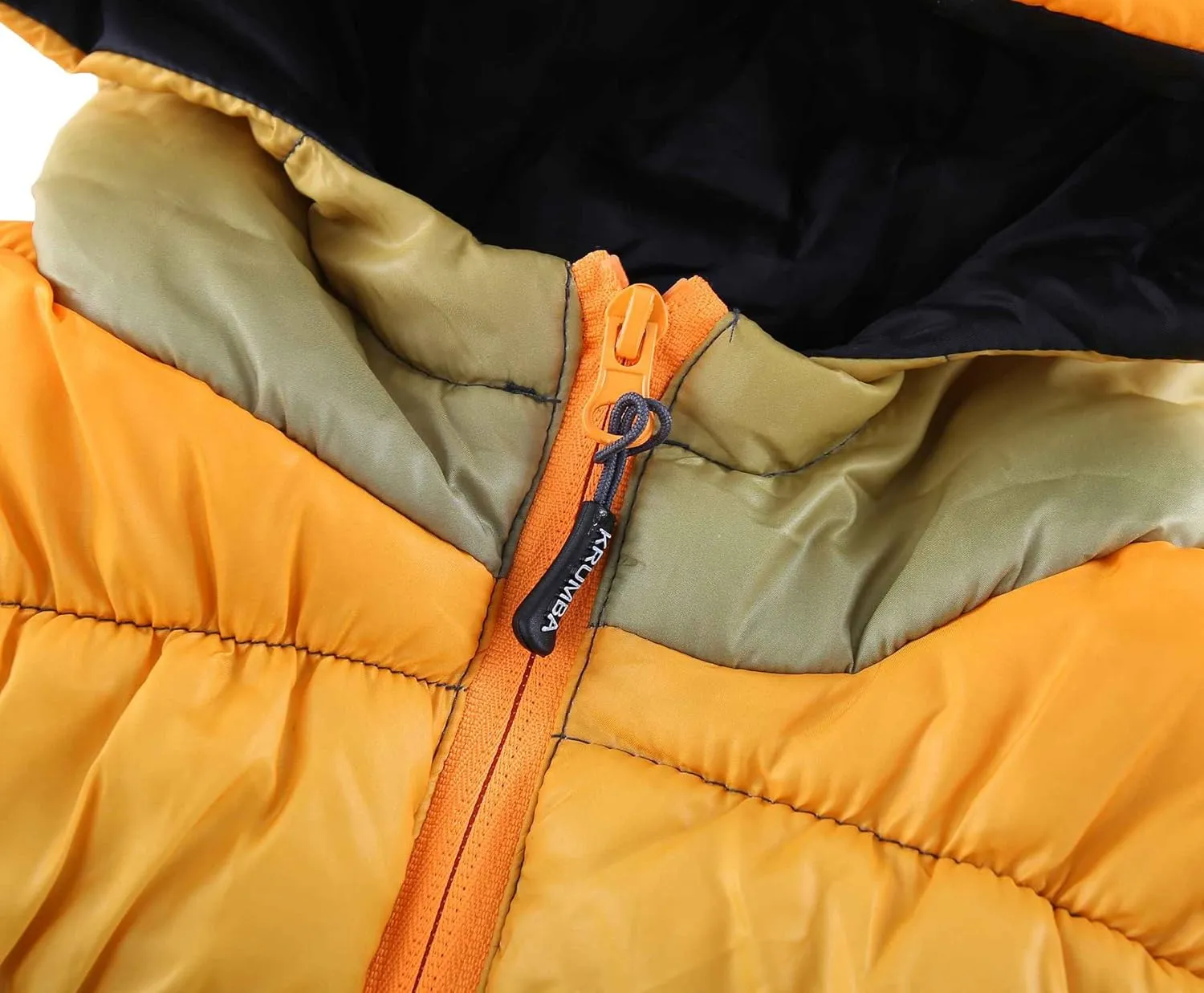 Boys Lightweight Puffer Jacket: Kids Waterproof Packable Outerwear Coat
