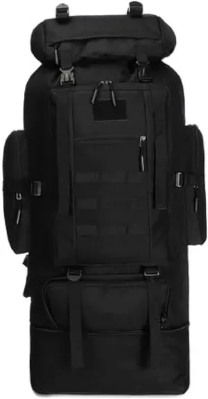 BRAVECOW 100L Hiking Backpack Men Large Waterproof Camping Backpack Lightweight Packable Backpacking Daypack Military Rucksack for Men Travel Climbing Outdoor Sports