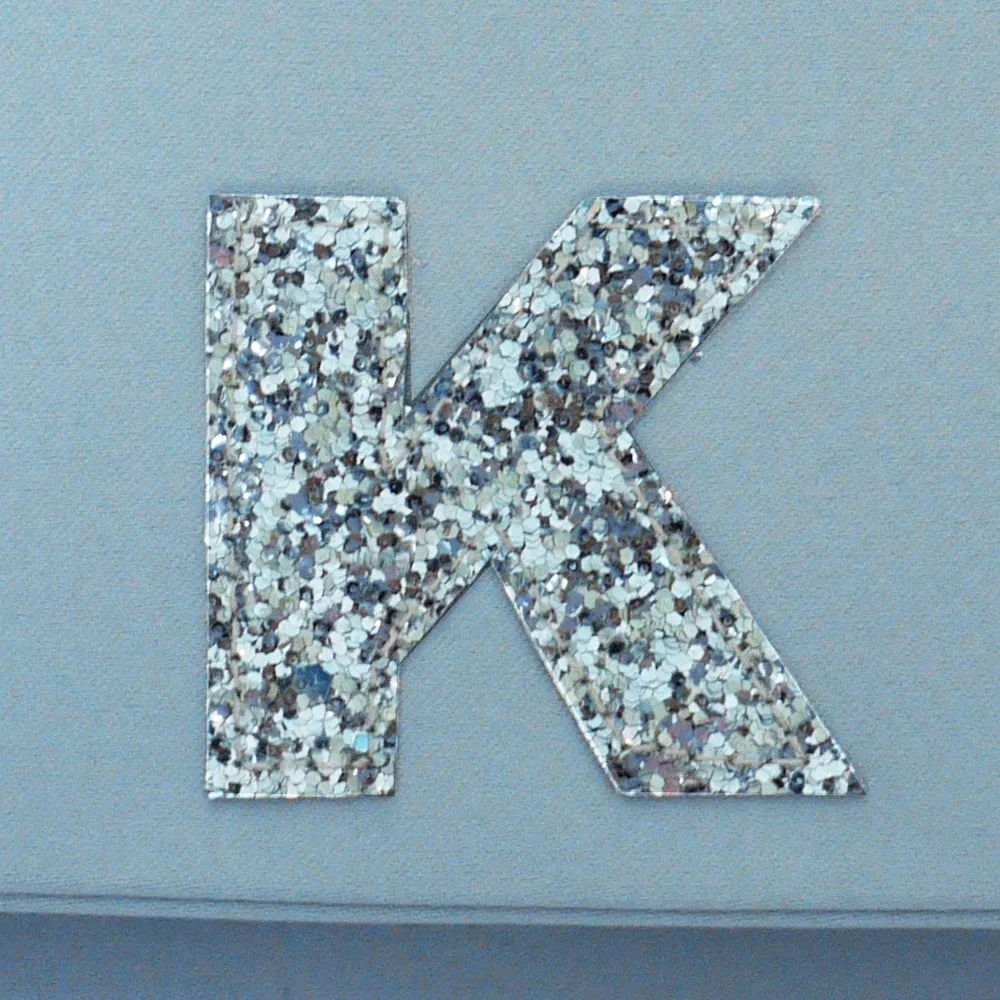 Bridesmaids gifts - set of small personalised initial monogram clutches