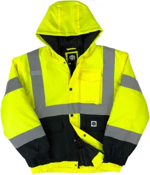 Buffalo Outdoors® Workwear Class 2 Hi Vis Safety Winter Jacket