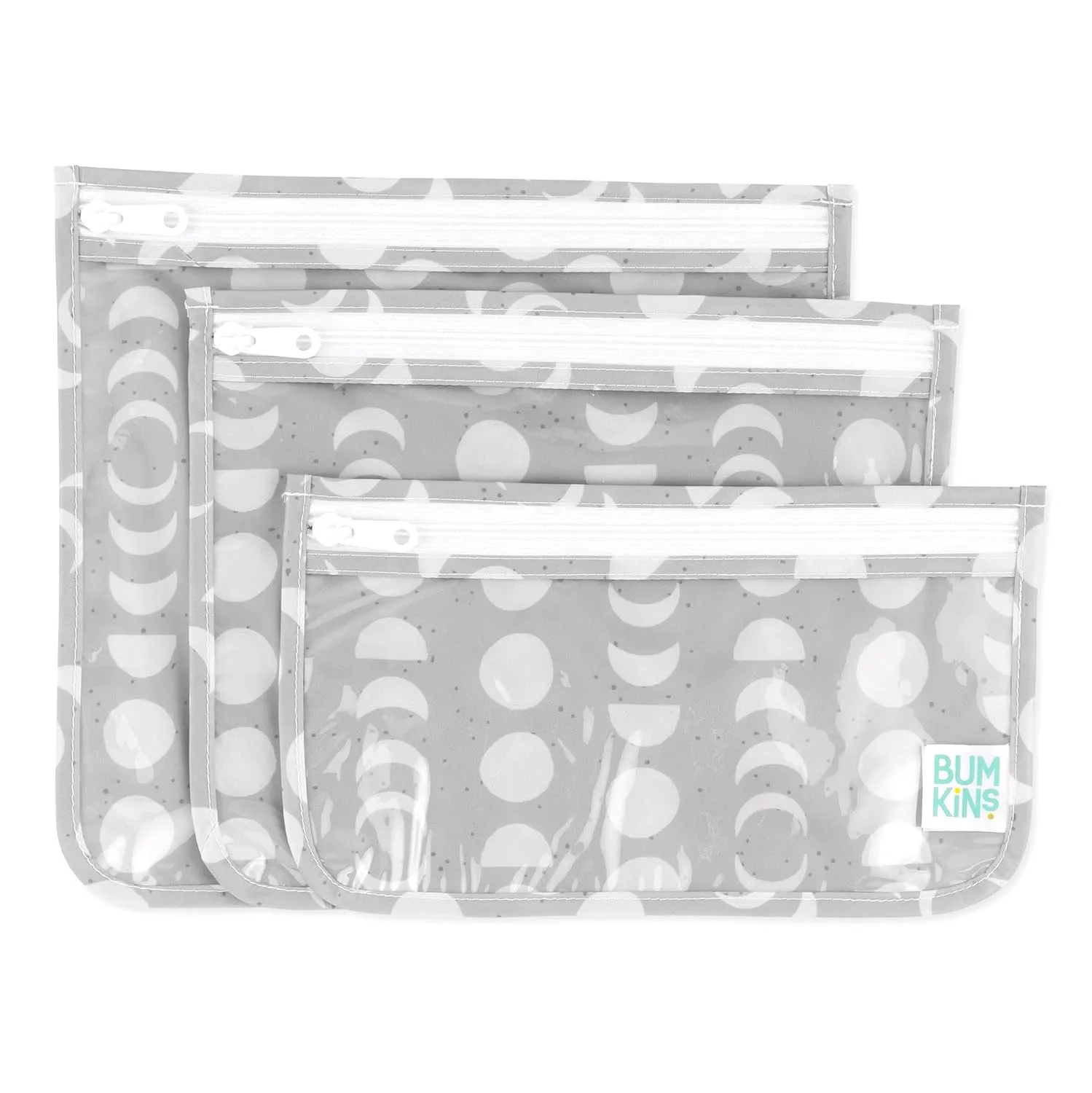 Bumkins, A4 Lunar Gray, 3 Piece Assortment