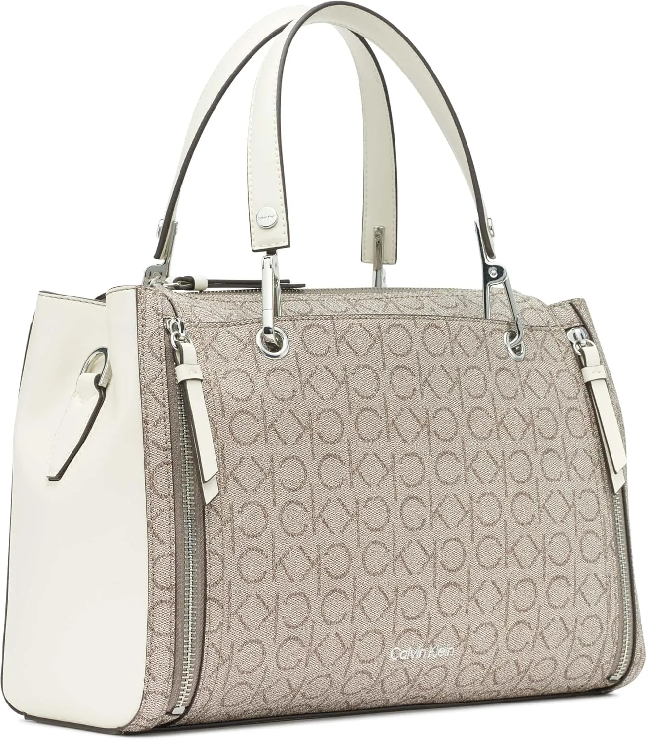 Calvin Klein Bubble Lamb Novelty Organization Satchel