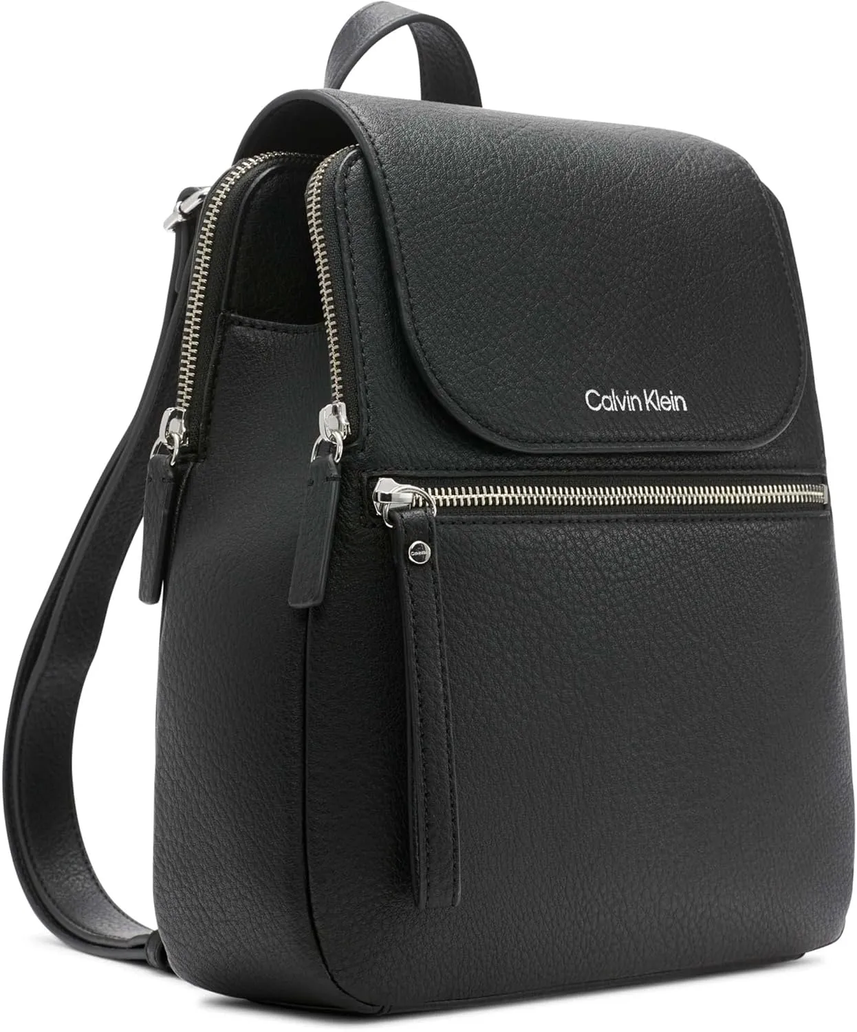Calvin Klein Elaine Bubble Lamb Novelty Key Item Flap Backpack