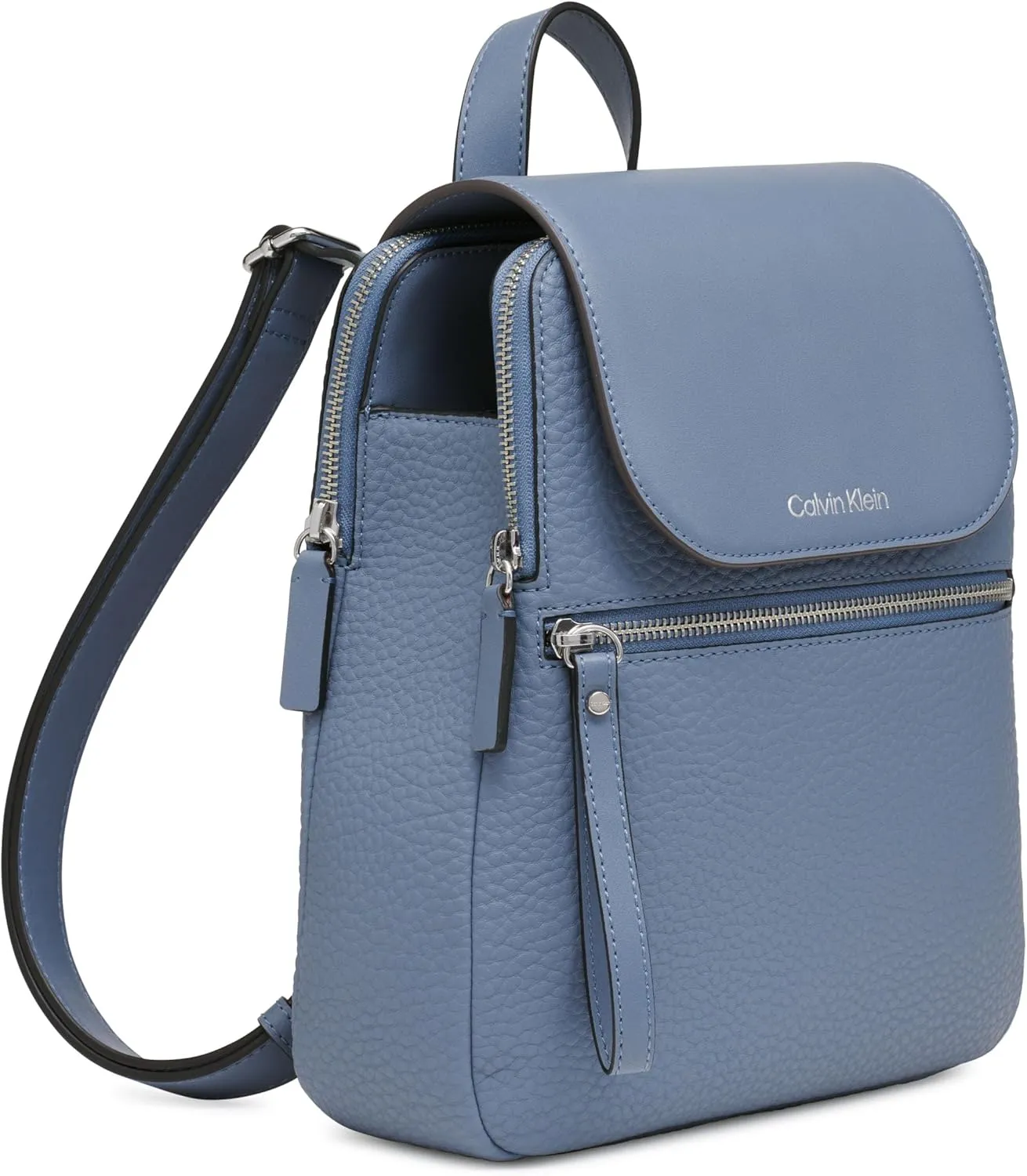 Calvin Klein Elaine Bubble Lamb Novelty Key Item Flap Backpack