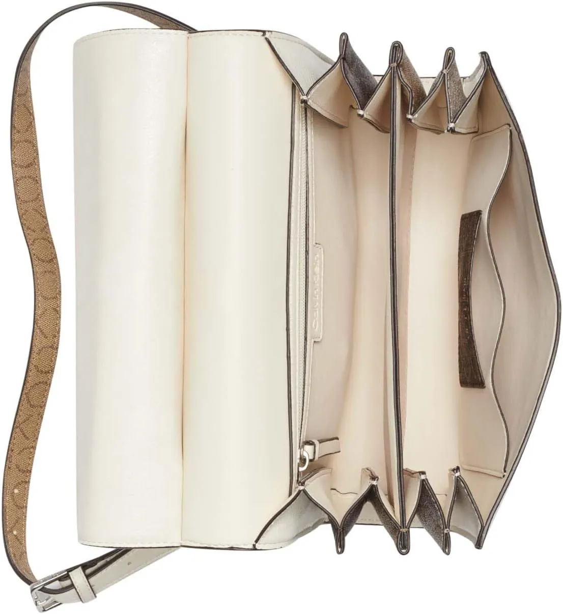 Calvin Klein Palm Organizational Flap Messenger