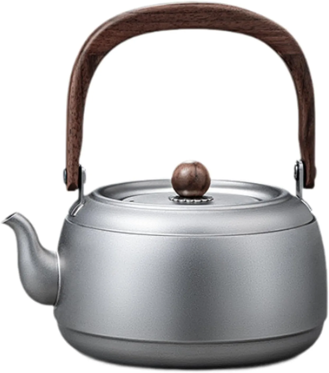 Camping Kettle, Coffee/Tea Pot, Dishes for Open Fire with Handle, Water Jug, Tea Kettle for Picnic, Climbing, Fishing, Outdoor