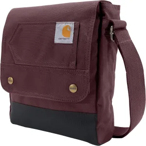 Carhartt, Durable, Adjustable Crossbody Bag With Flap Over Snap Closure