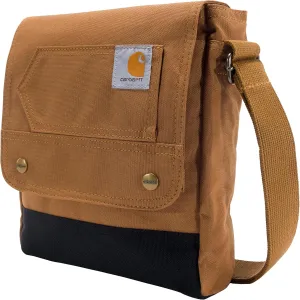 Carhartt, Durable, Adjustable Crossbody Bag With Flap Over Snap Closure