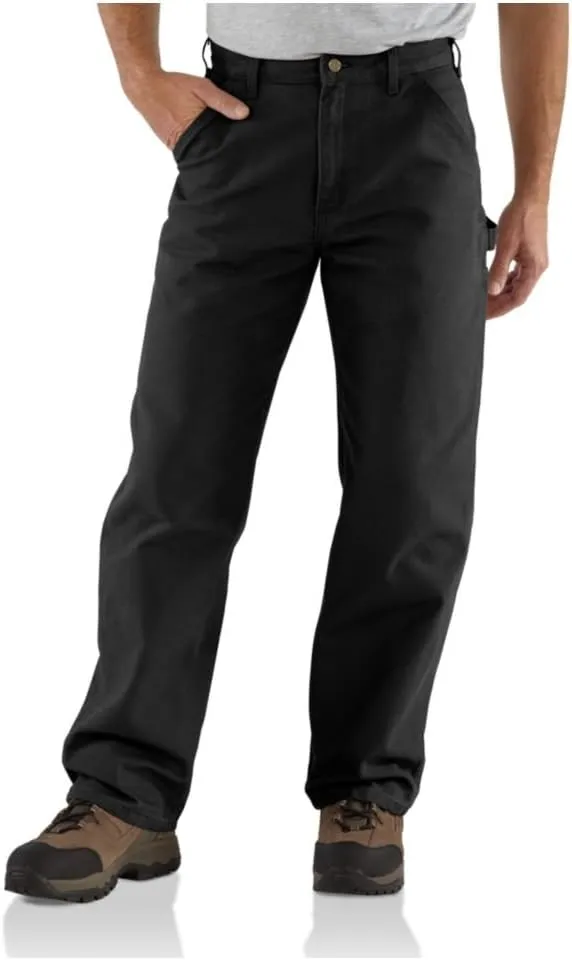 carhartt Men's Loose Fit Washed Duck Utility Work Pant