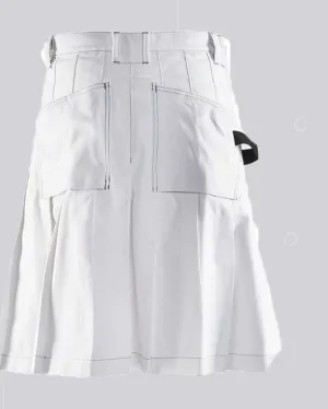 Carhartt White Utility Work Kilt – Durable, Functional, and Stylish