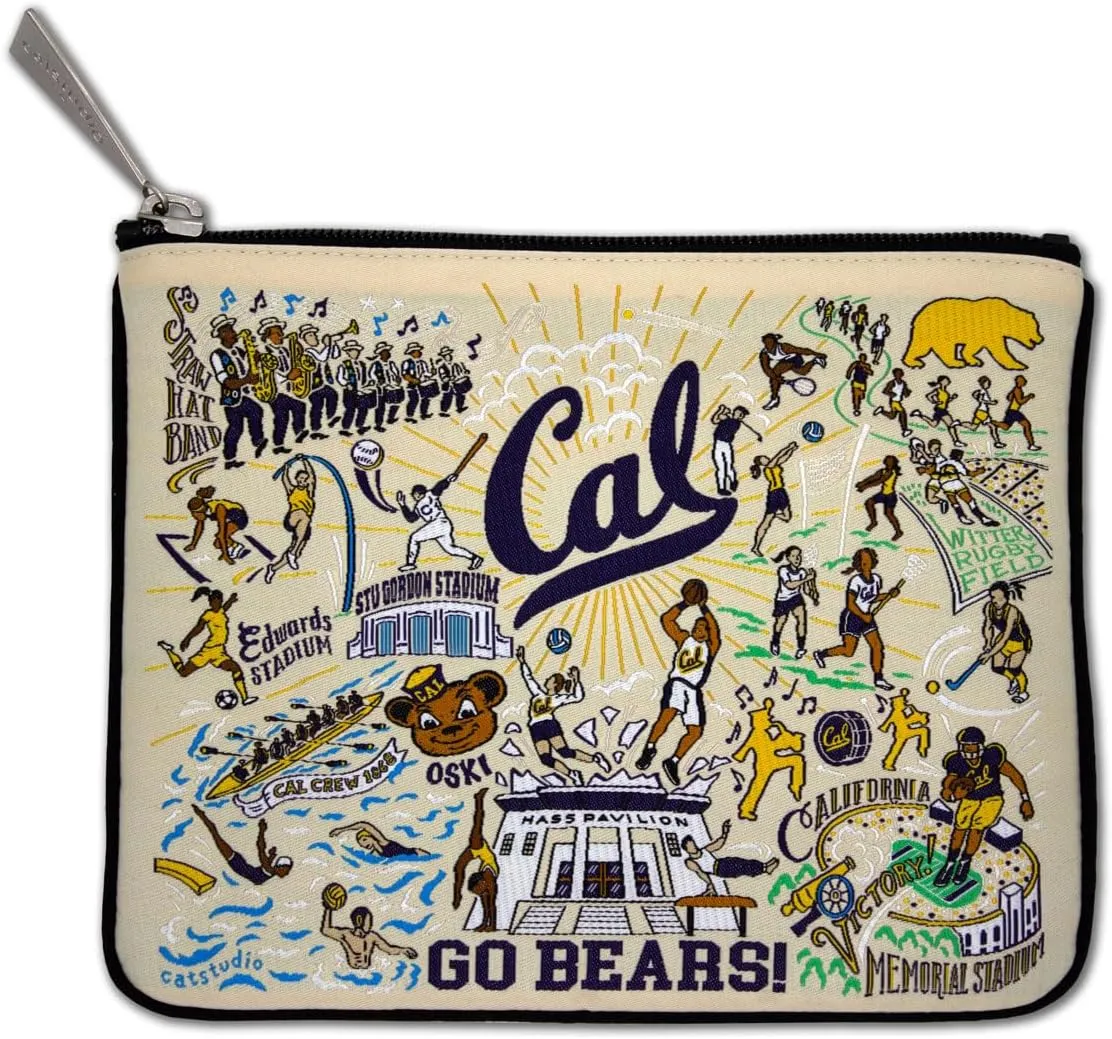 Catstudio Collegiate Zipper Pouch, Berkeley, University of ATHLETIC POUCH