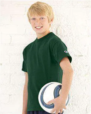 Champion Youth Tagless Crew Neck T-Shirt - T435