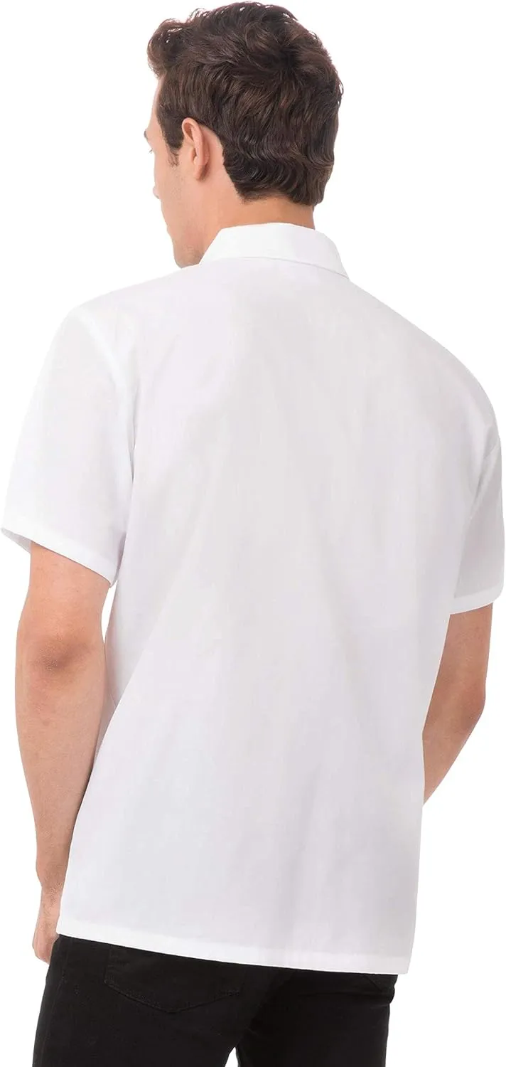 Chef Works Custom Embroidered Mens Utility Cook Shirt