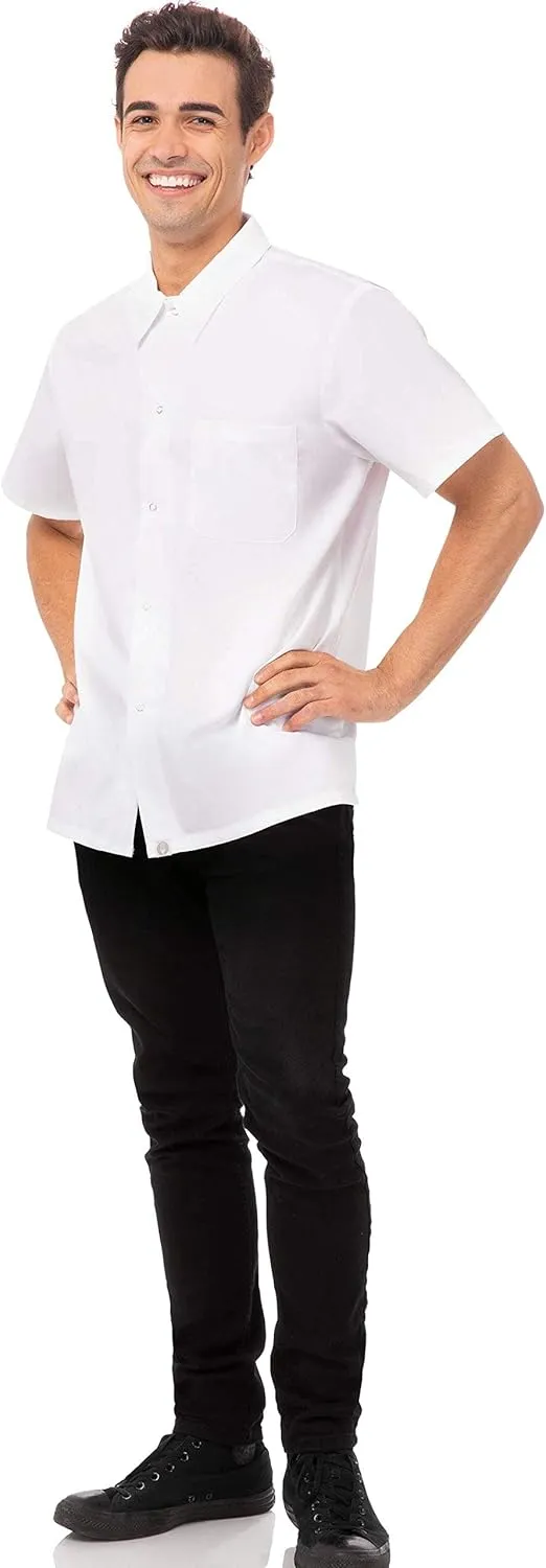 Chef Works Custom Embroidered Mens Utility Cook Shirt
