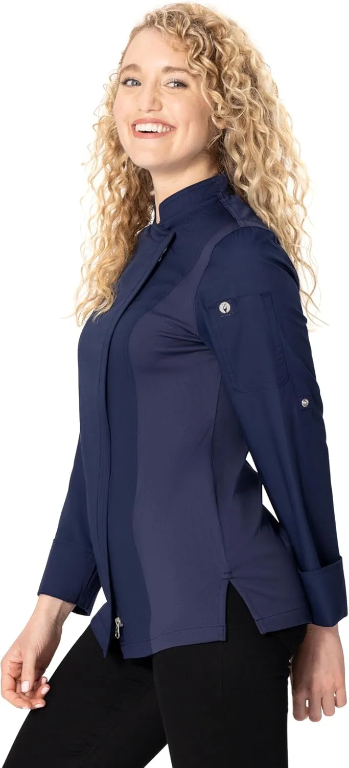 Chef Works Women's Hartford Cool Vent Chef Coat