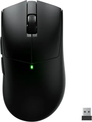 Claw Wireless Gaming Mouse, Ergonomic Mouse, 55g Ultra-Lightweight, 26000 DPI - PAW3395 Sensor, 5 Programmable Buttons, 300 mAh Battery - Compatible with Laptop/PC/Mac - Black