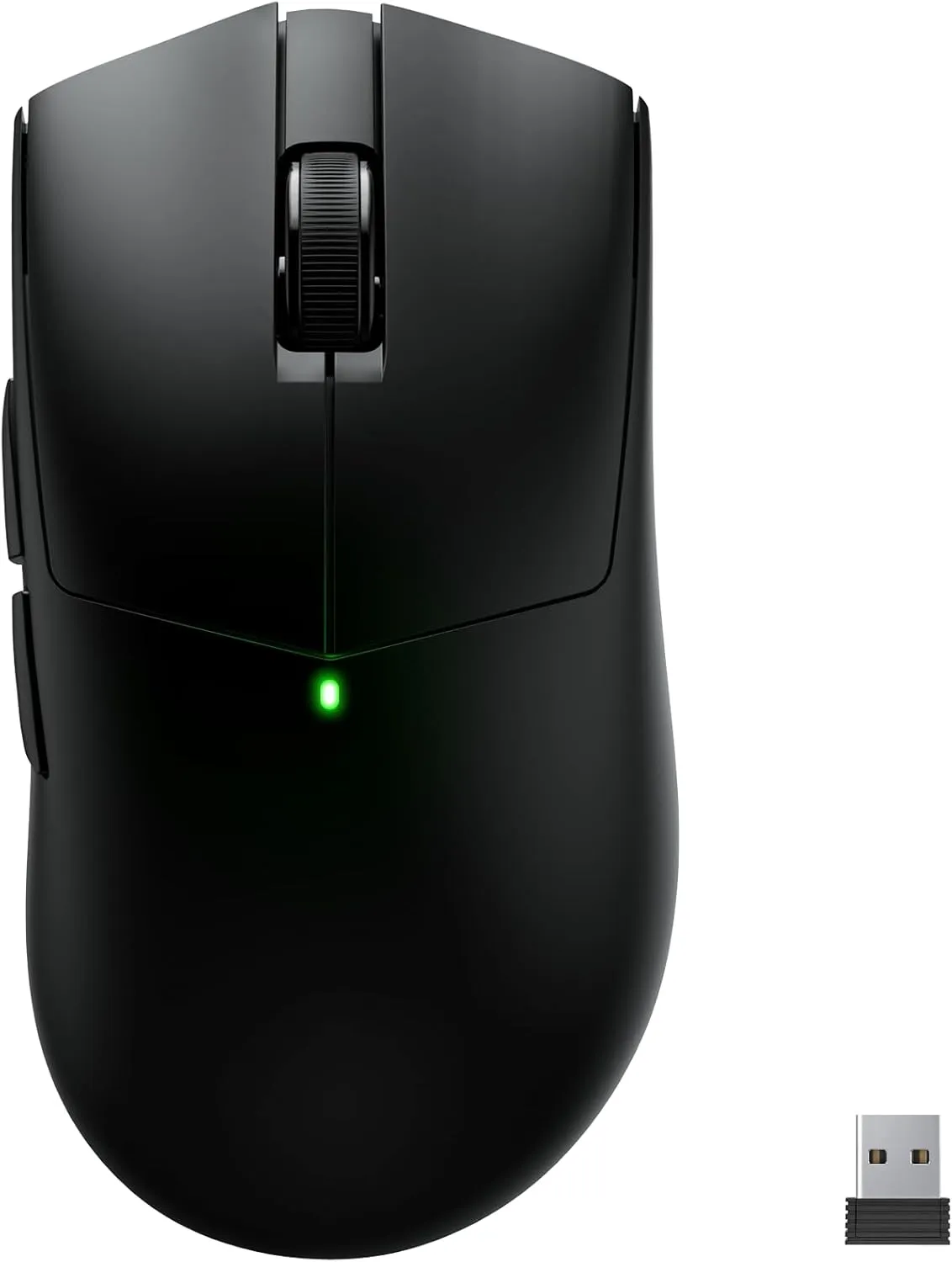 Claw Wireless Gaming Mouse, Ergonomic Mouse, 55g Ultra-Lightweight, 26000 DPI - PAW3395 Sensor, 5 Programmable Buttons, 300 mAh Battery - Compatible with Laptop/PC/Mac - Black