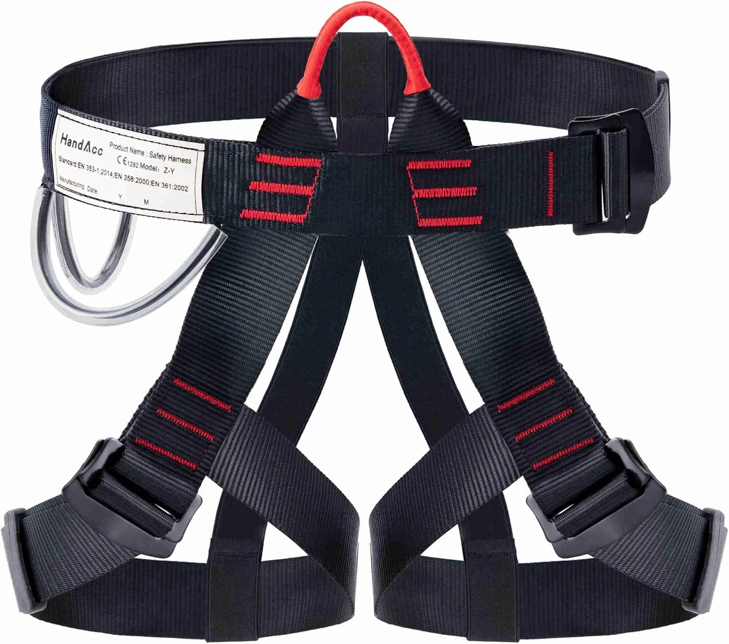 Climbing belts, Rock Climbing belt, Safety Belts for Rappelling Fire Rescuing Tree Climbing, Half Body belt for Women Man and Novice
