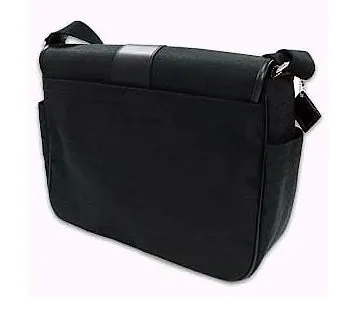 Coach 77004 Transatlantic Signature Messenger Bag Black Black