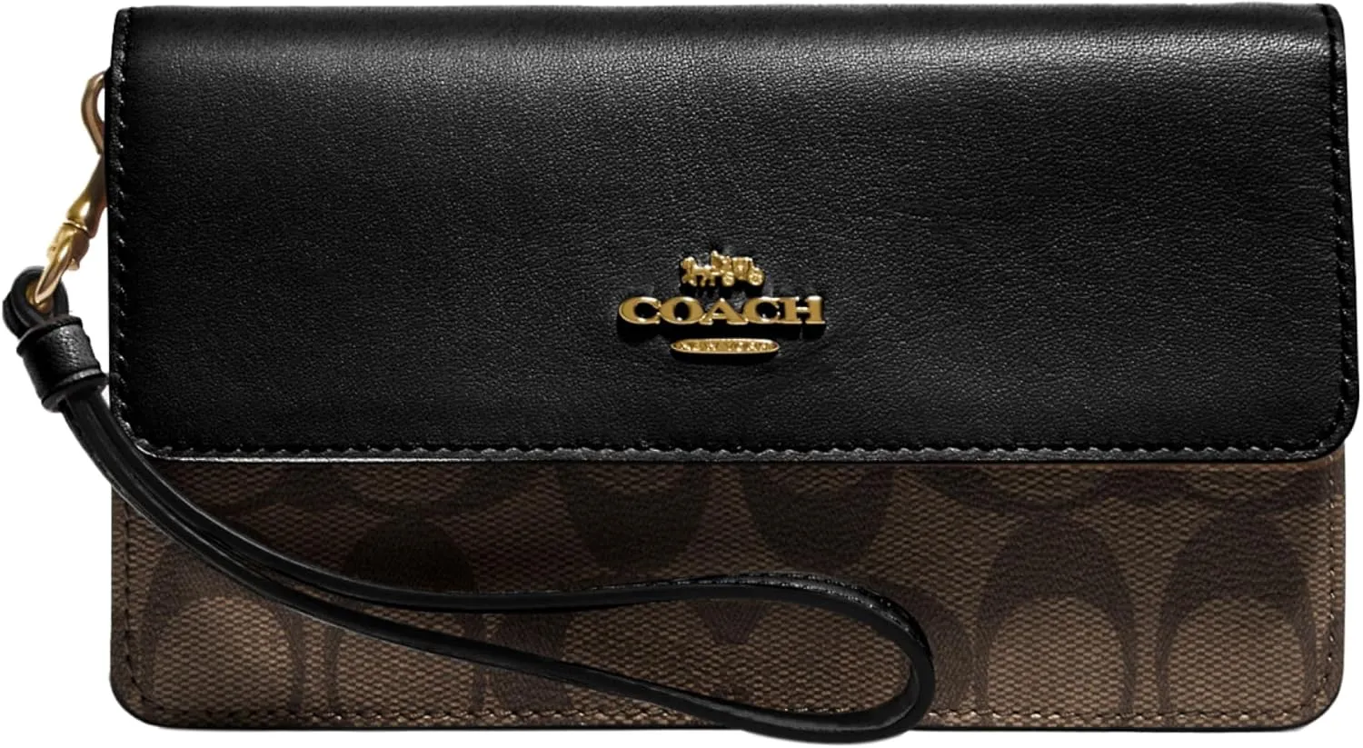 Coach Women's Signature Foldover Wristlet