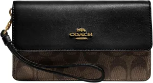 Coach Women's Signature Foldover Wristlet