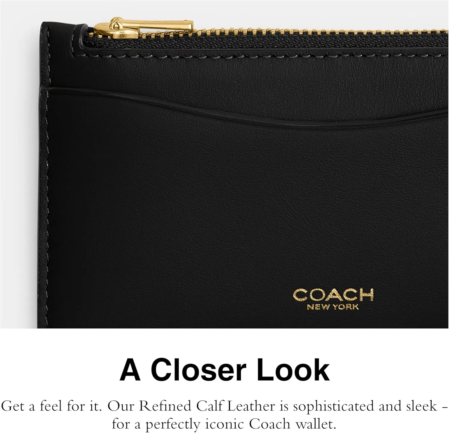 Coach Women's Zip Case Travel Accessory-Envelope Card Holder