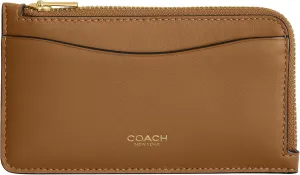 Coach Women's Zip Case Travel Accessory-Envelope Card Holder