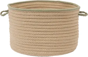 Colonial Mills Boat House Utility Basket, 18 by 12-Inch, Olive
