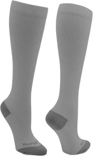 Compression Socks for Nurses - Women & Men - 20-30mmHg Graduated Compression, For Medical Staff, Athletes - 1 Pair